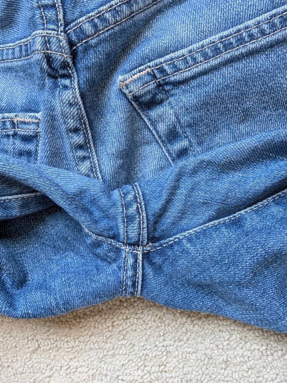 AG sz 24 Ex-boyfriend 17 years Slouchy Slim light blue Jeans Adriano Goldschmied - Picture 8 of 11